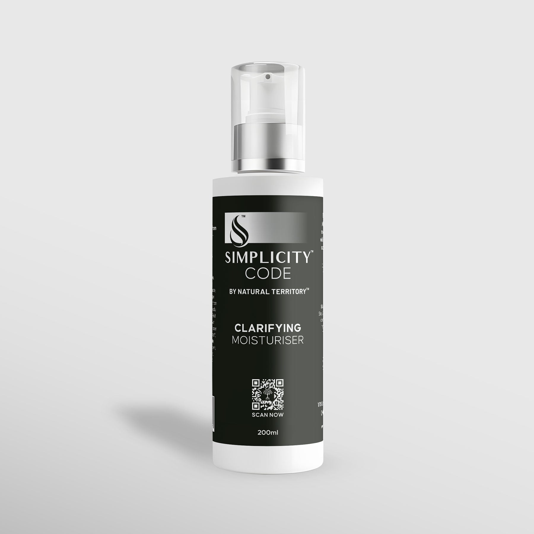 Simplicity Code clarifying moisturizer bottle 200ml