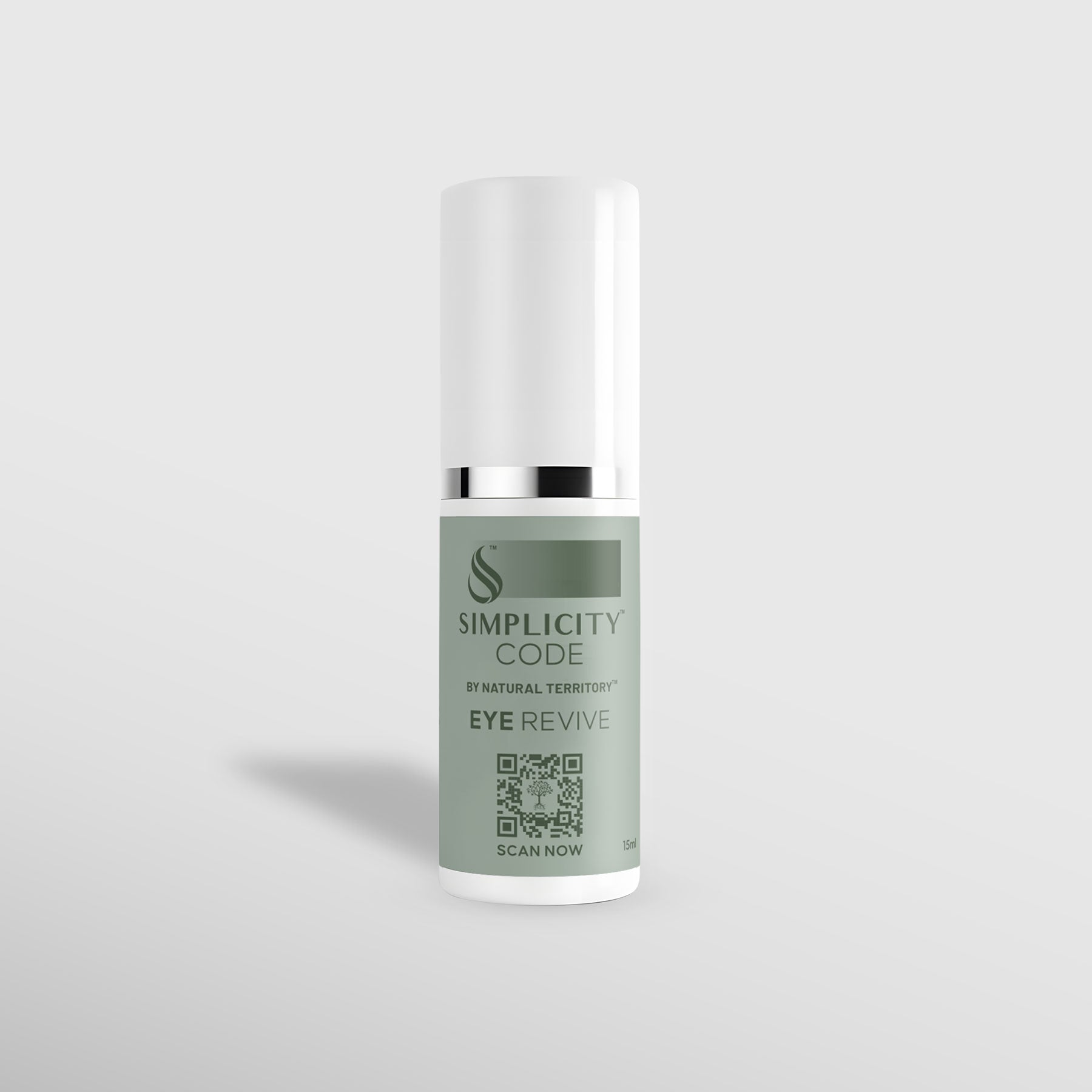 Simplicity Code Eye Revive skincare bottle